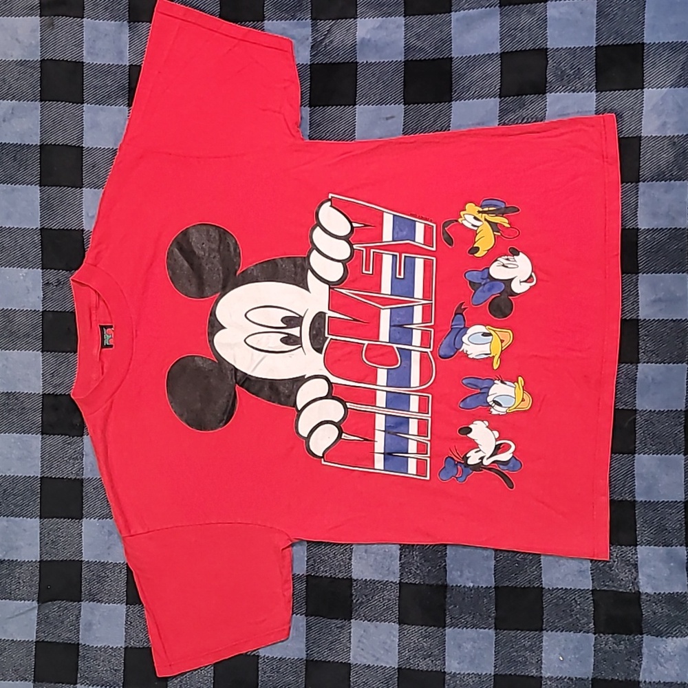 Vintage. USA Fabric. 1989. Mickey Unlimited by Jerry Leigh. Size XL. DISNEY